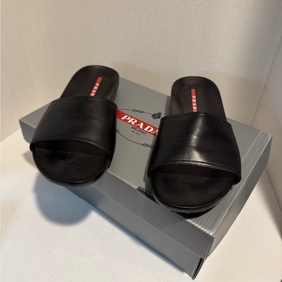 Prada Other - Prada Black Men's Slide Sandals